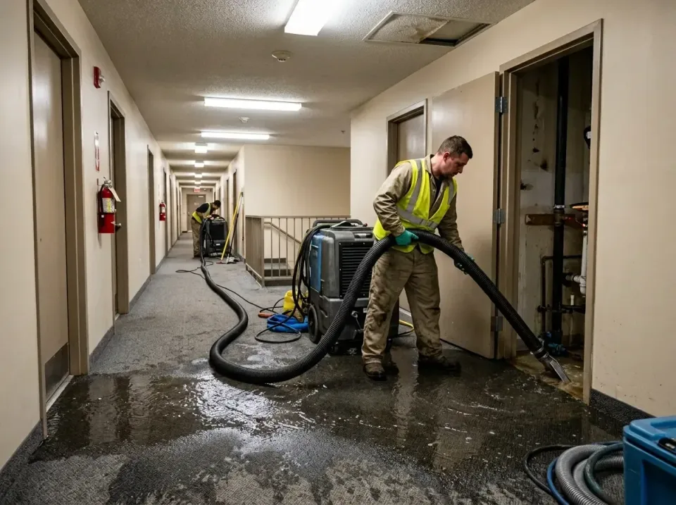 multi-unit-apartment-hallway-f-005 — frequently asked questions, Emergency Burst Pipe Water Extraction & Removal in Orono, MN
